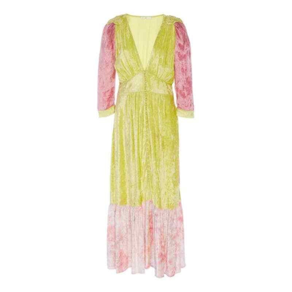 LoveShackFancy Velvet Midi Dress